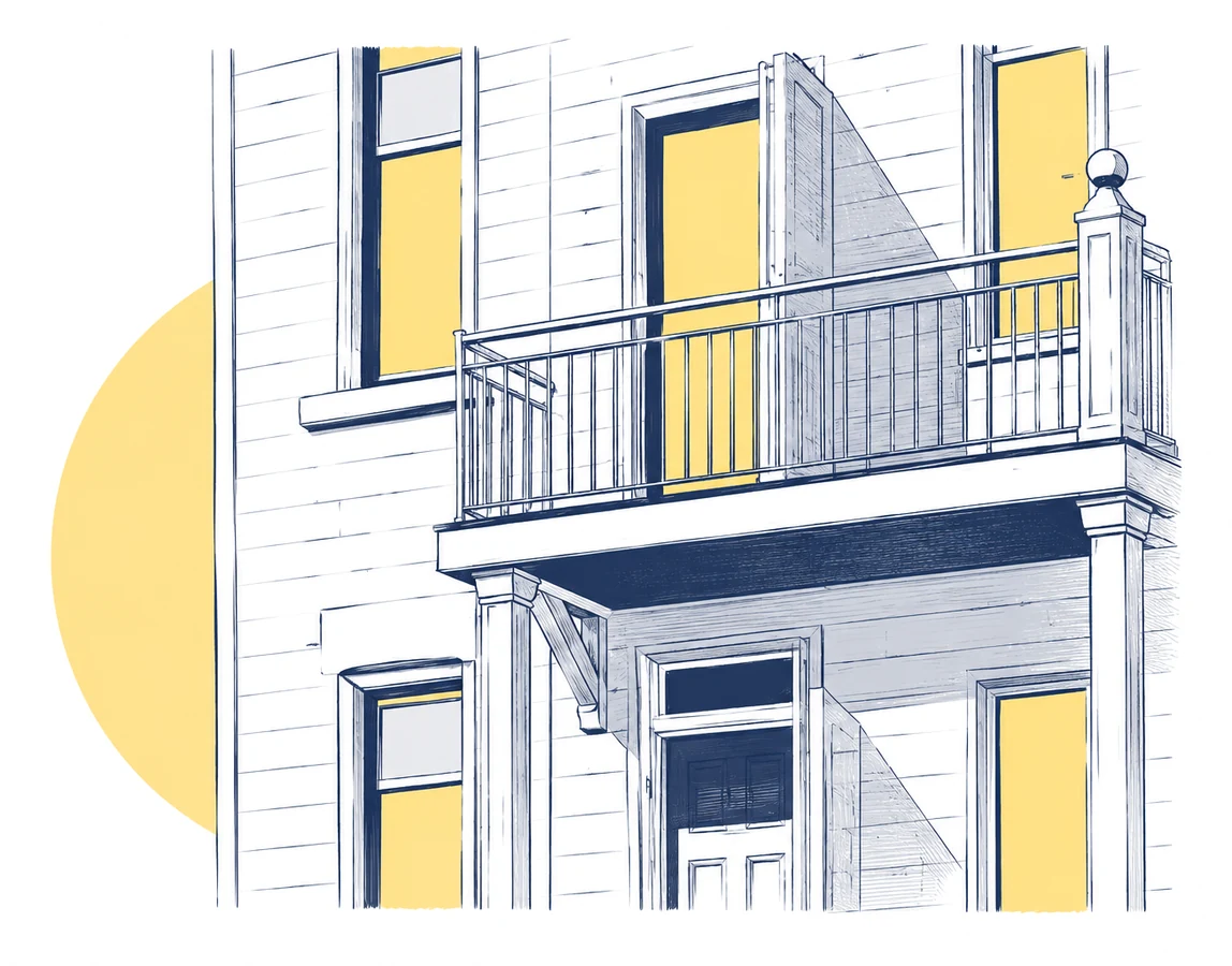 Illustration éditoriale : carnet d’entretien et entretien préventif d’un immeuble en copropriété